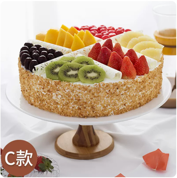 黑��江生日蛋糕：水果生日蛋糕7